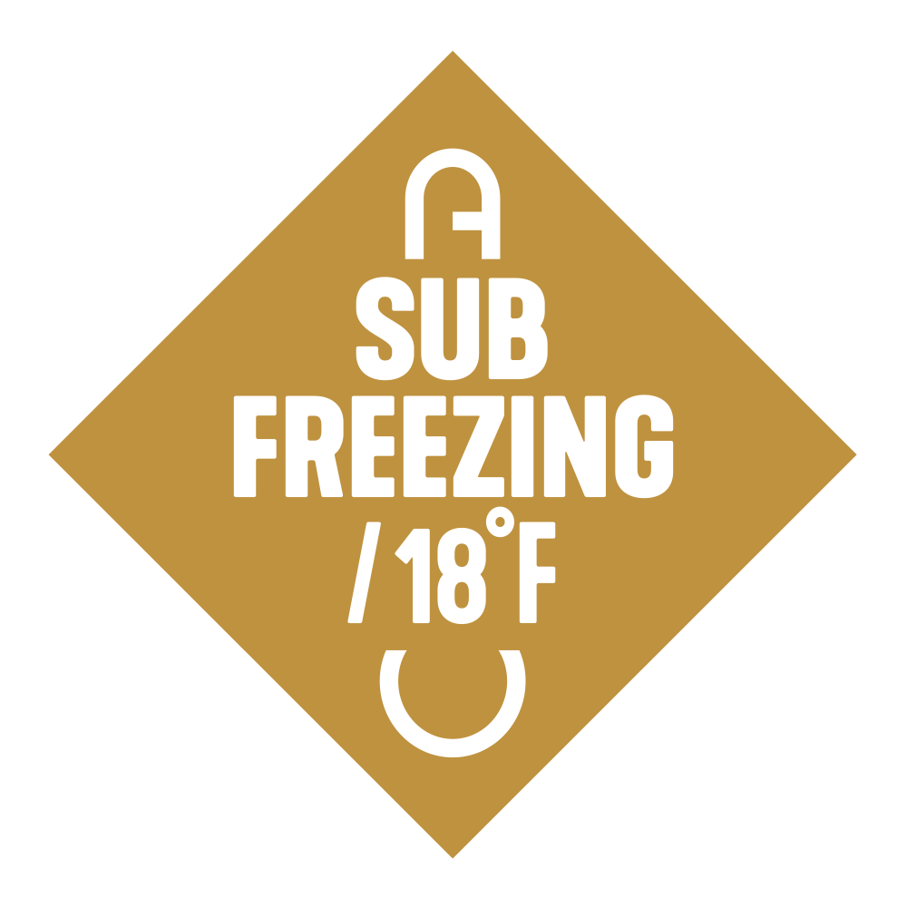 Temperature Rating Sub Freeze