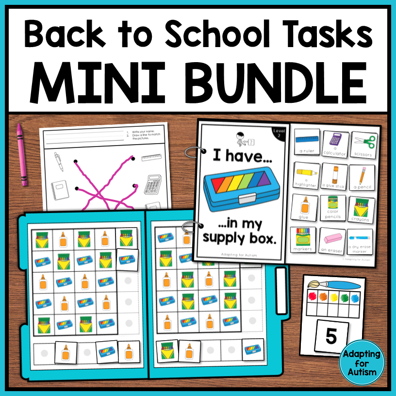 Back to School Tasks MINI BUNDLE