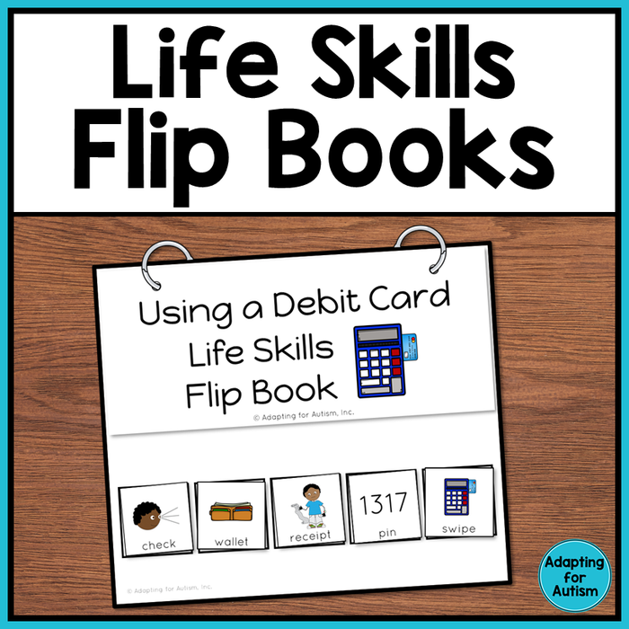 Life Skills Activities - Flip Books – Autism Work Tasks