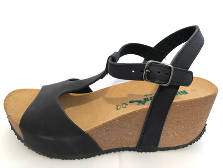 Sandaler | Mellemhøje sorte sandaler: 24 | Montverde | www.montverde.dk