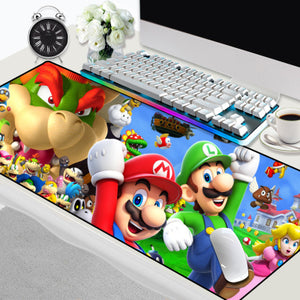 Ns Switch Super Mario Odyssey Luigi Mouse Pad Computer Desk Pad