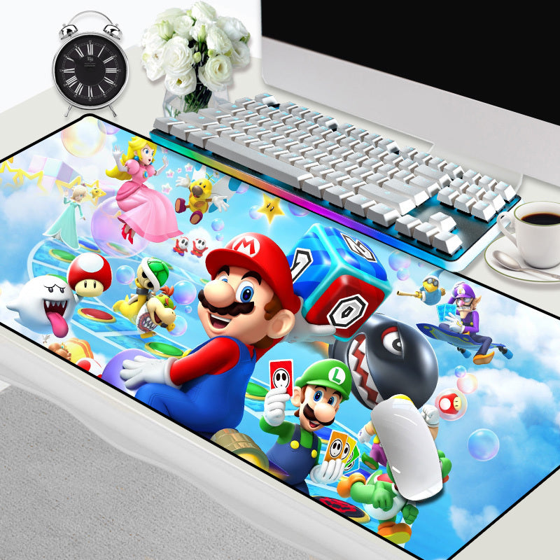 Ns Switch Super Mario Odyssey Mouse Pad Computer Desk Pad Mat For