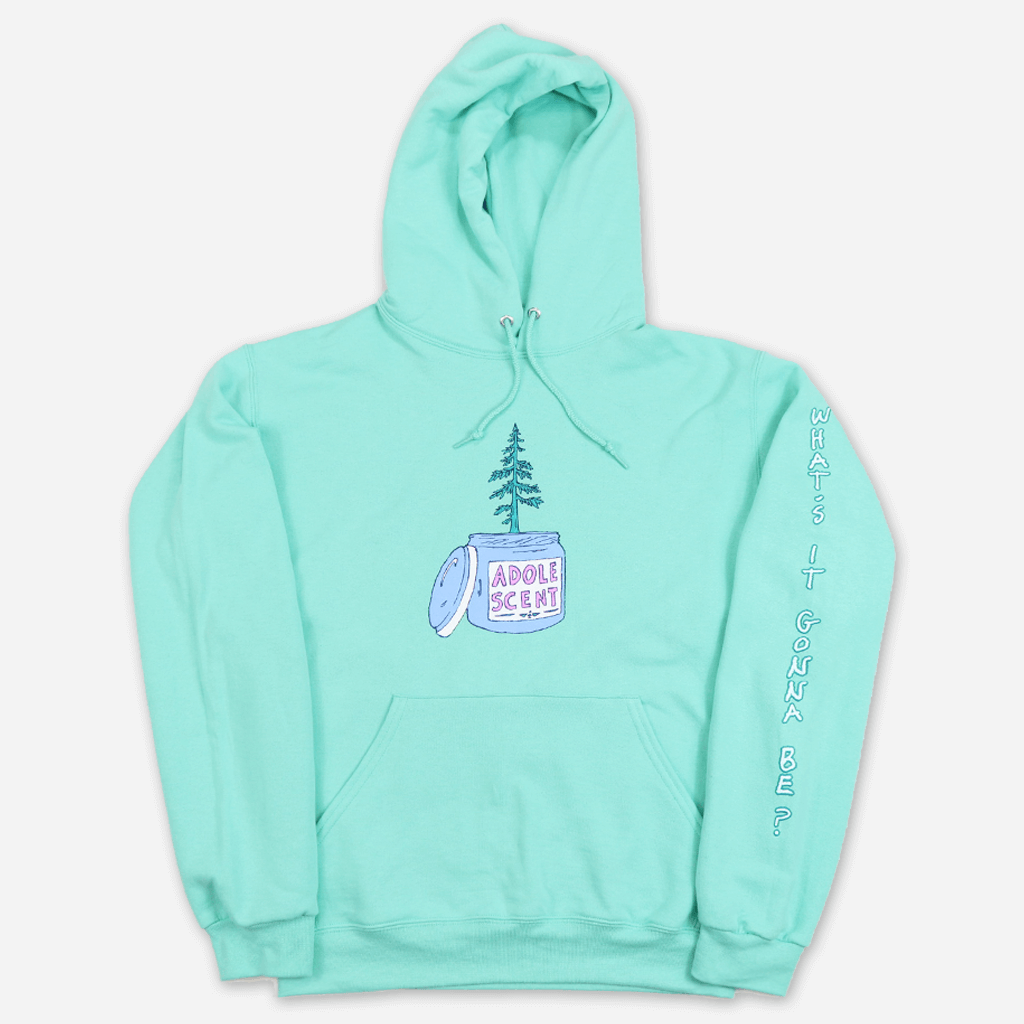 radical hoodie mint