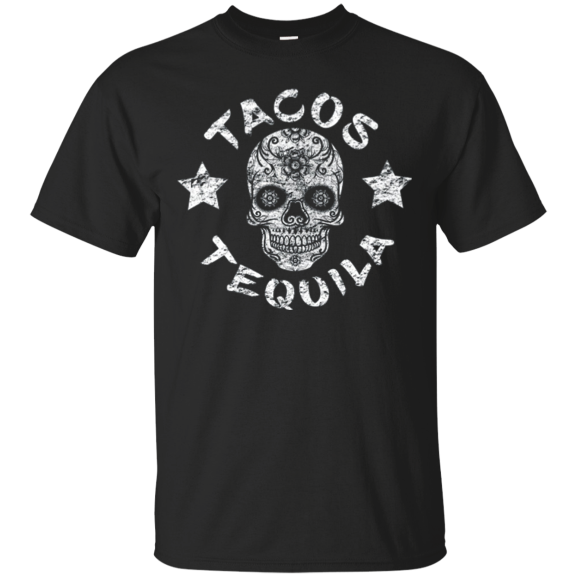 Cinco De Mayo Tacos Tequila Pub Crawl Sugar Skull T Shirt