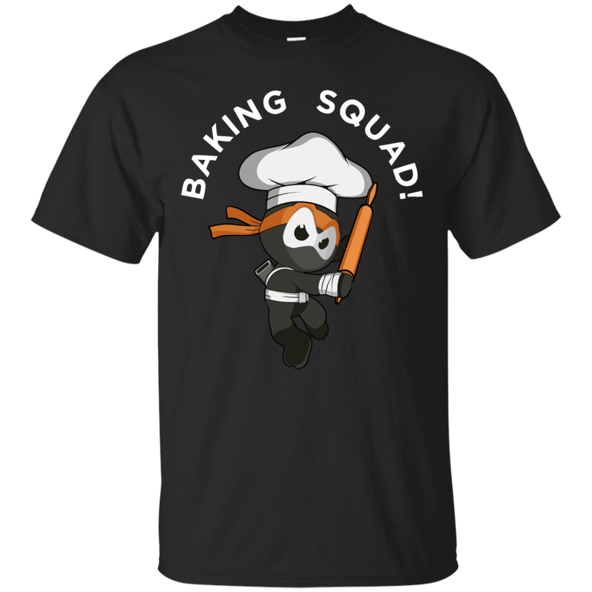 Baking Squad Ninja Shirt Martial Arts Baker Gift