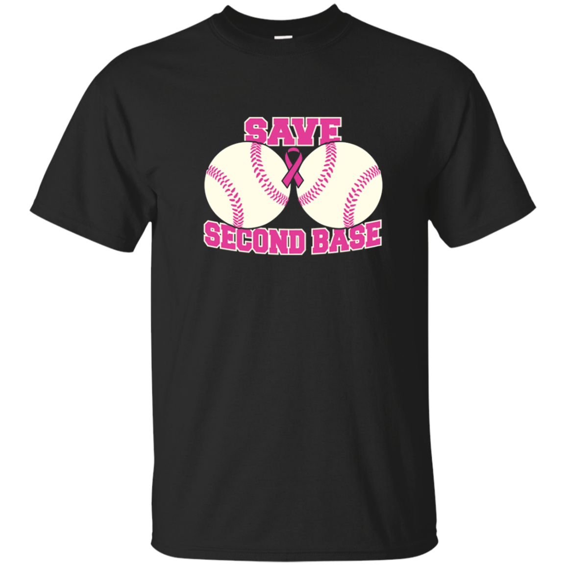 Save The Second Base Breast Cancer Survivor T-shirt