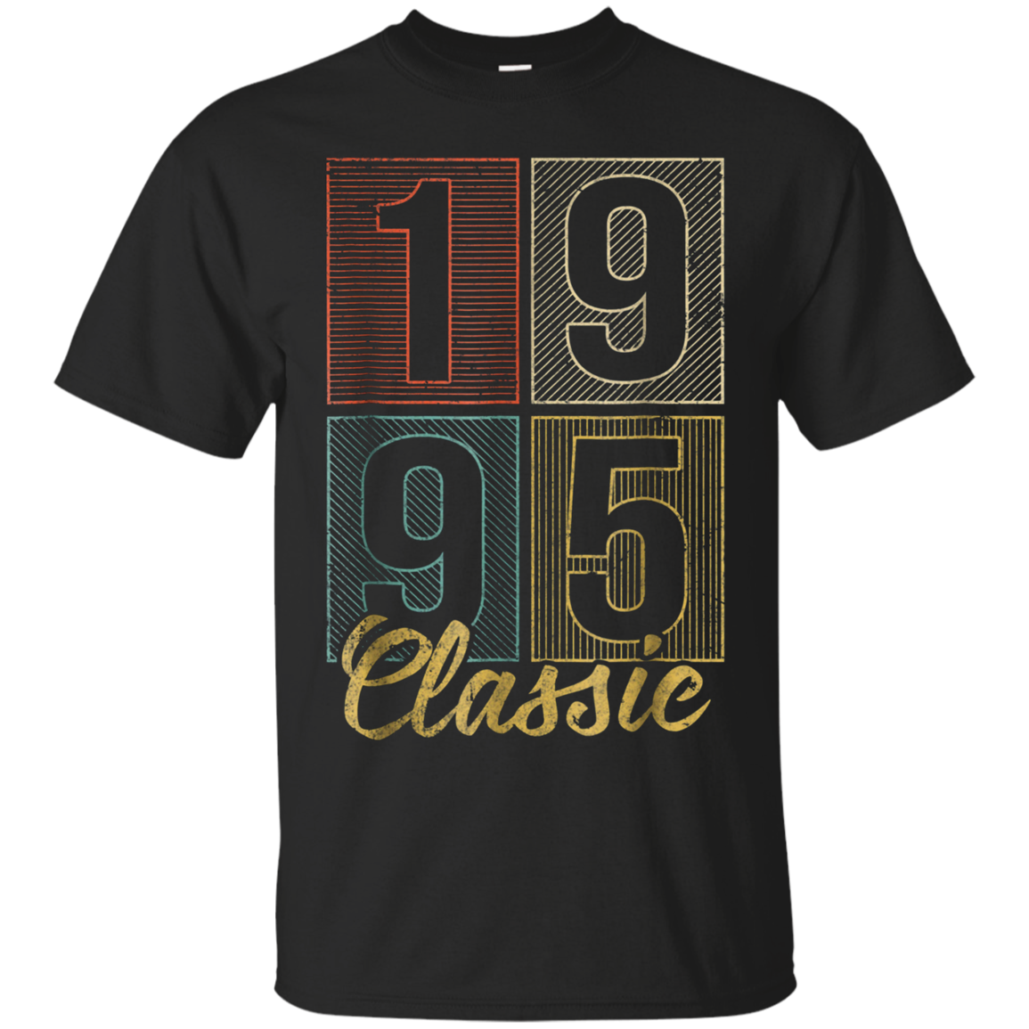 Vintage Classic 1995 23rd Birthday 23 Years Old T-shirt