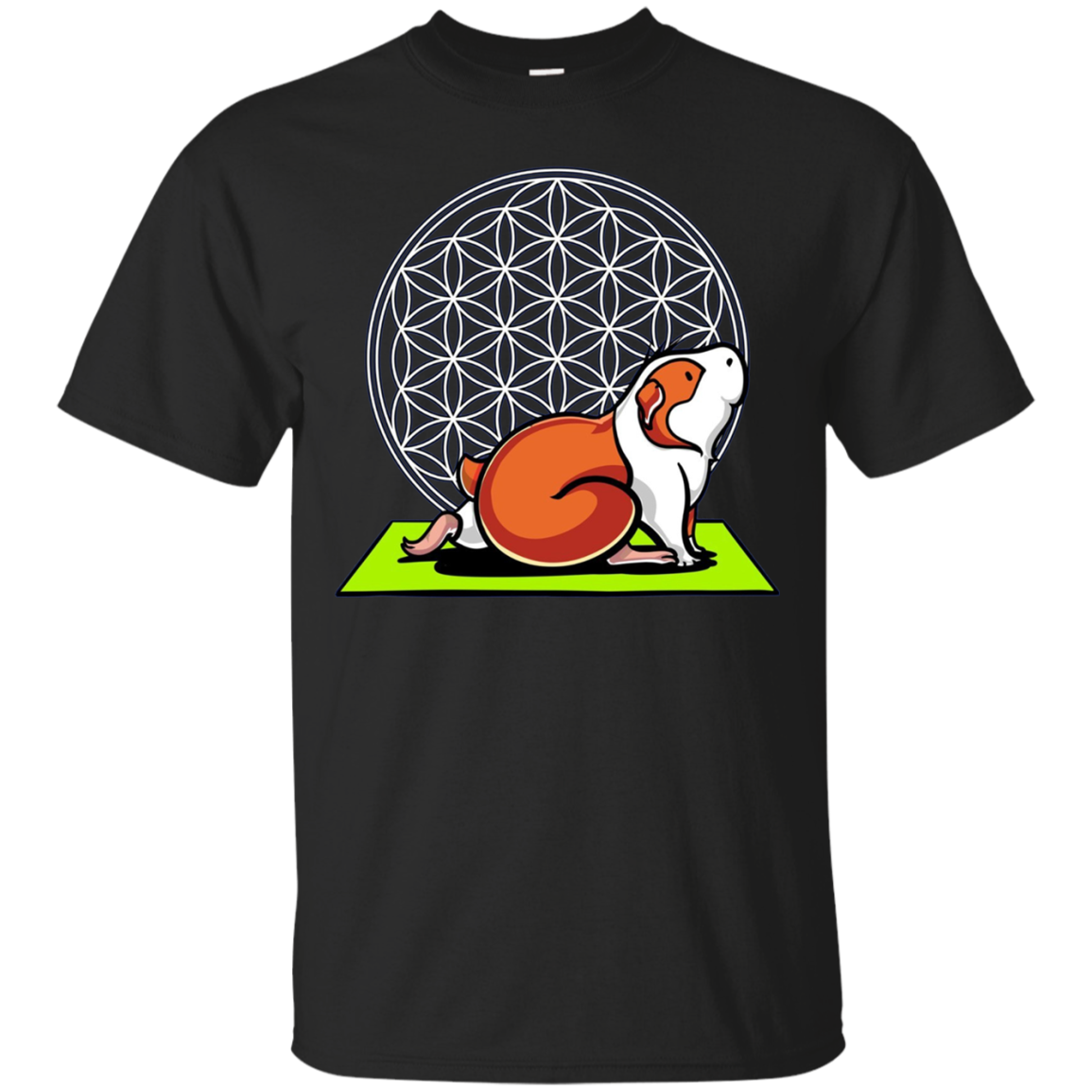 Hamster Yoga Lover Flower Of Life Cute Pet T Shirt