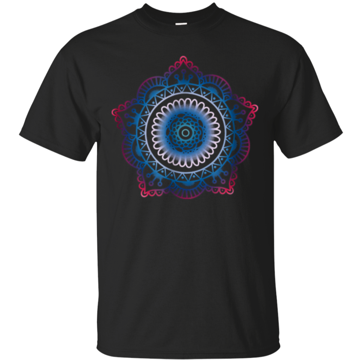 Colorful Yoga Mandala Buddhism Zen Lotus Flower Hindu Tshirt