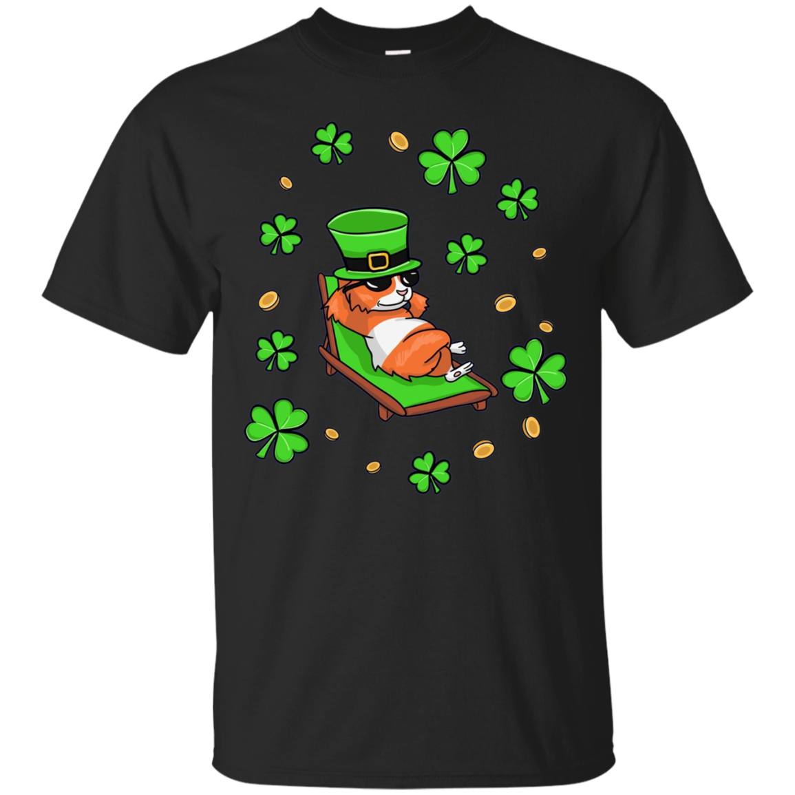 St Patricks Day Guinea Pig Shirt Girls 