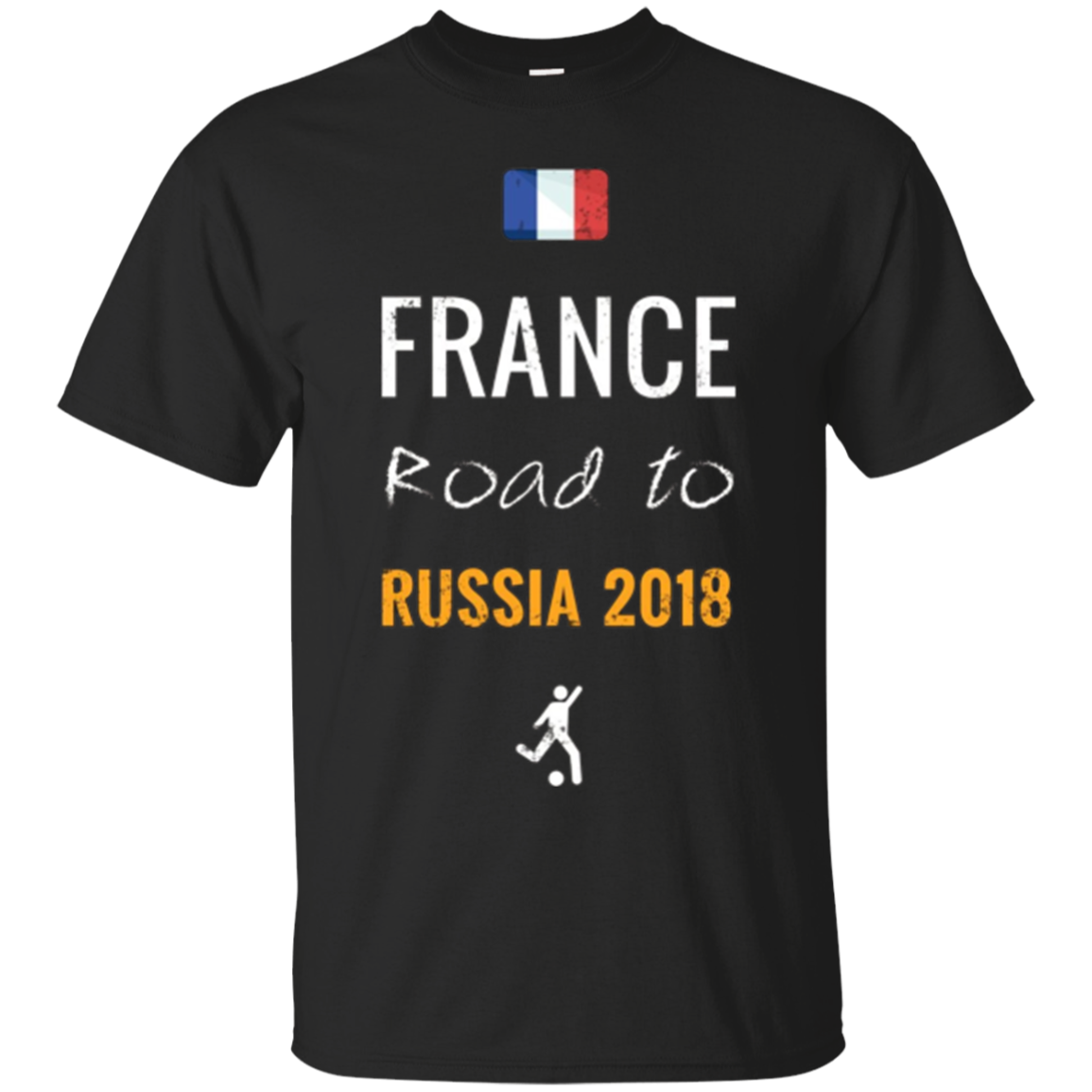 France Road To Russia Soccer Girls T Shirt