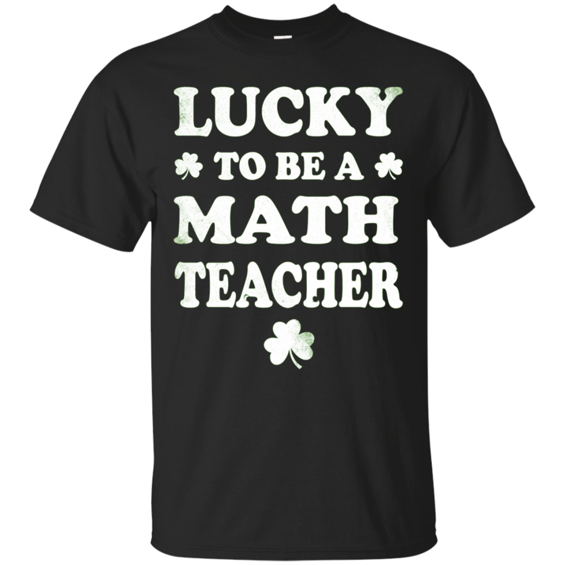 Funny Lucky To Be A Math Tea T-shirt St Patricks