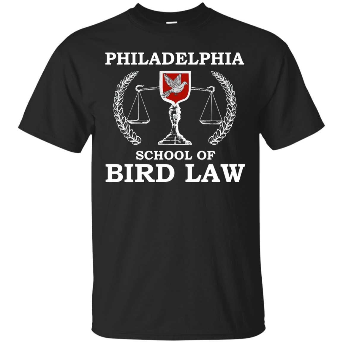 Philadelphia School Of Bird Law T-shirt