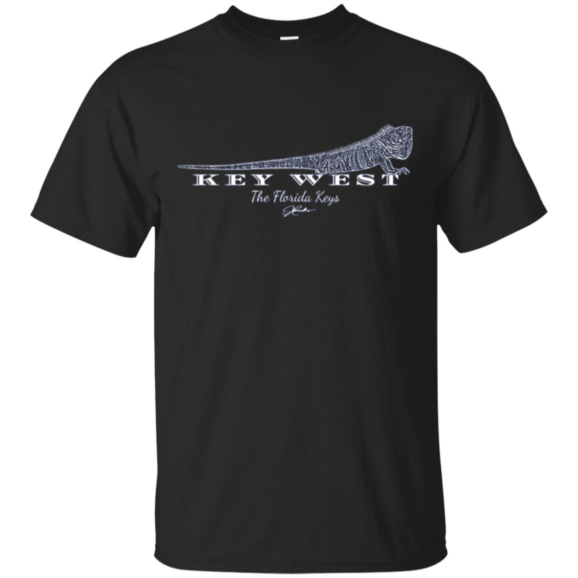 Jcombs: Key West, The Florida Keys, Iguana T-shirt