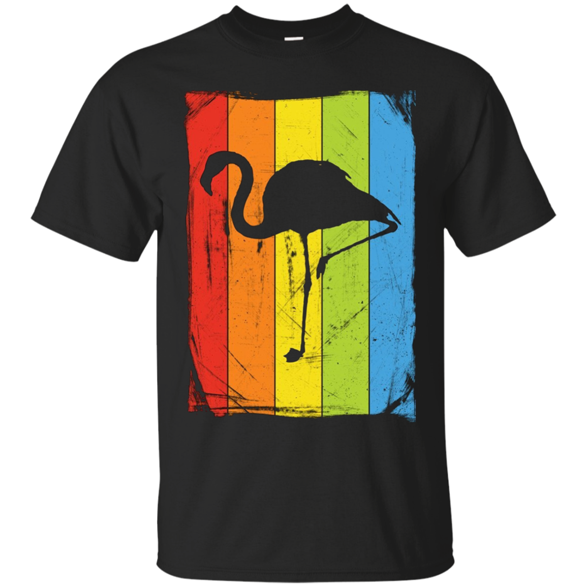 Rainbow Flamingo T-shirt