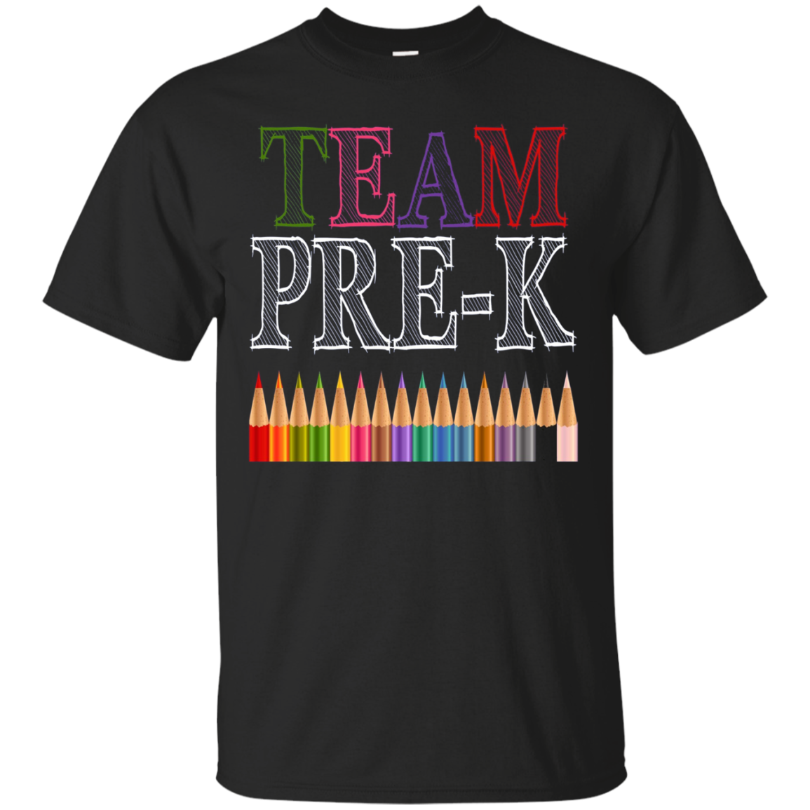 Team Pre-k Tea Shirt Cool Gift Back To School T-shirt
