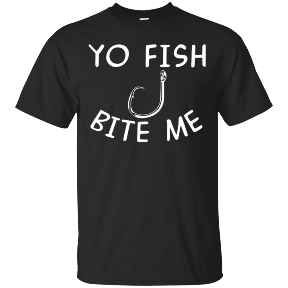 Yo Fish Bite Me T-shirt