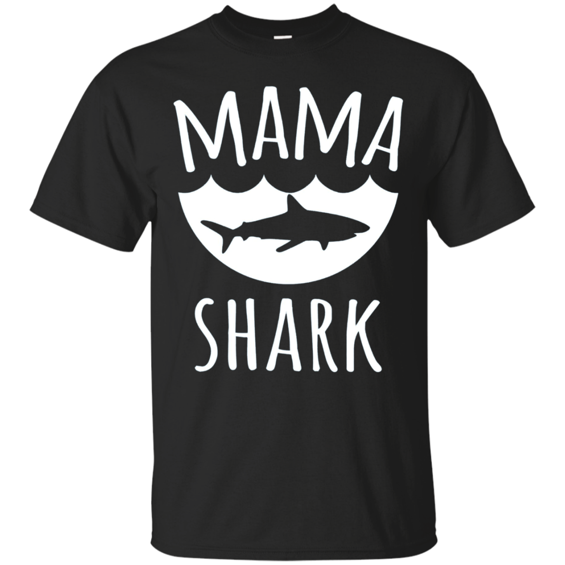 Mama Shark Fish Family Lover Big Sea Animal T-shirt