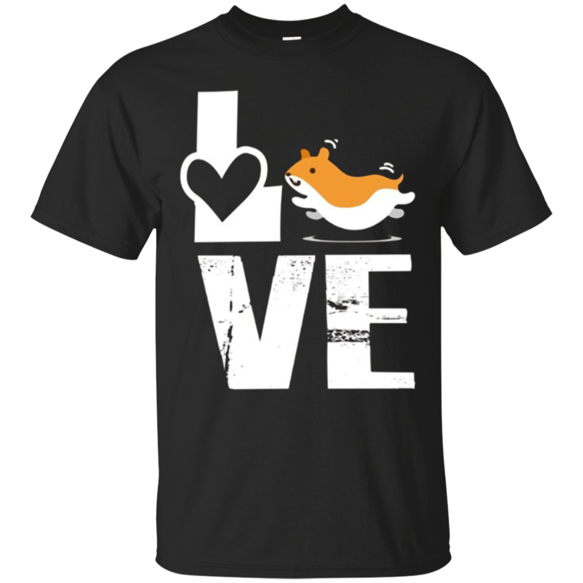 Funny Love Hamster T-shirt Great Gift For Birthday Shirt