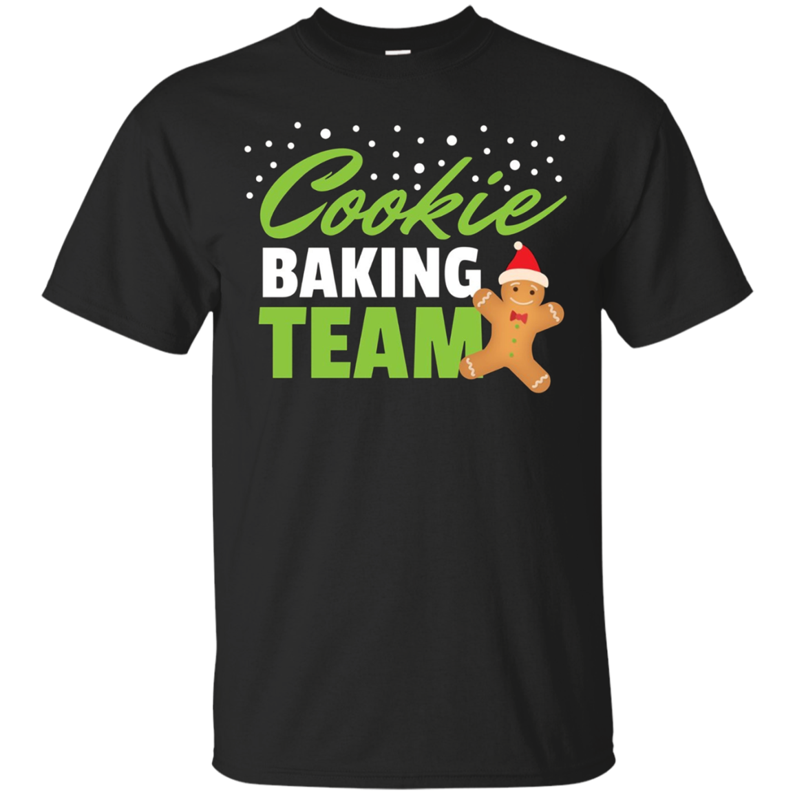 Cookie Baking Team T-shirt For Christmas Holiday Bakers