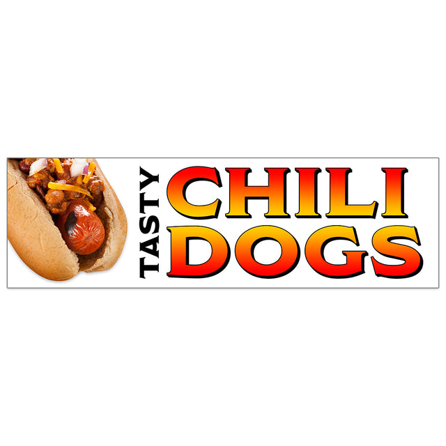 Chili Dogs Vinyl Banner (Size Options) – Vista Flags