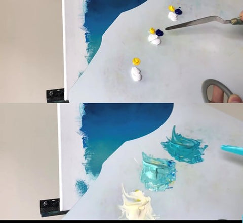 How to Make Amazing Ocean Art with Acrylic Pour Painting - art u create