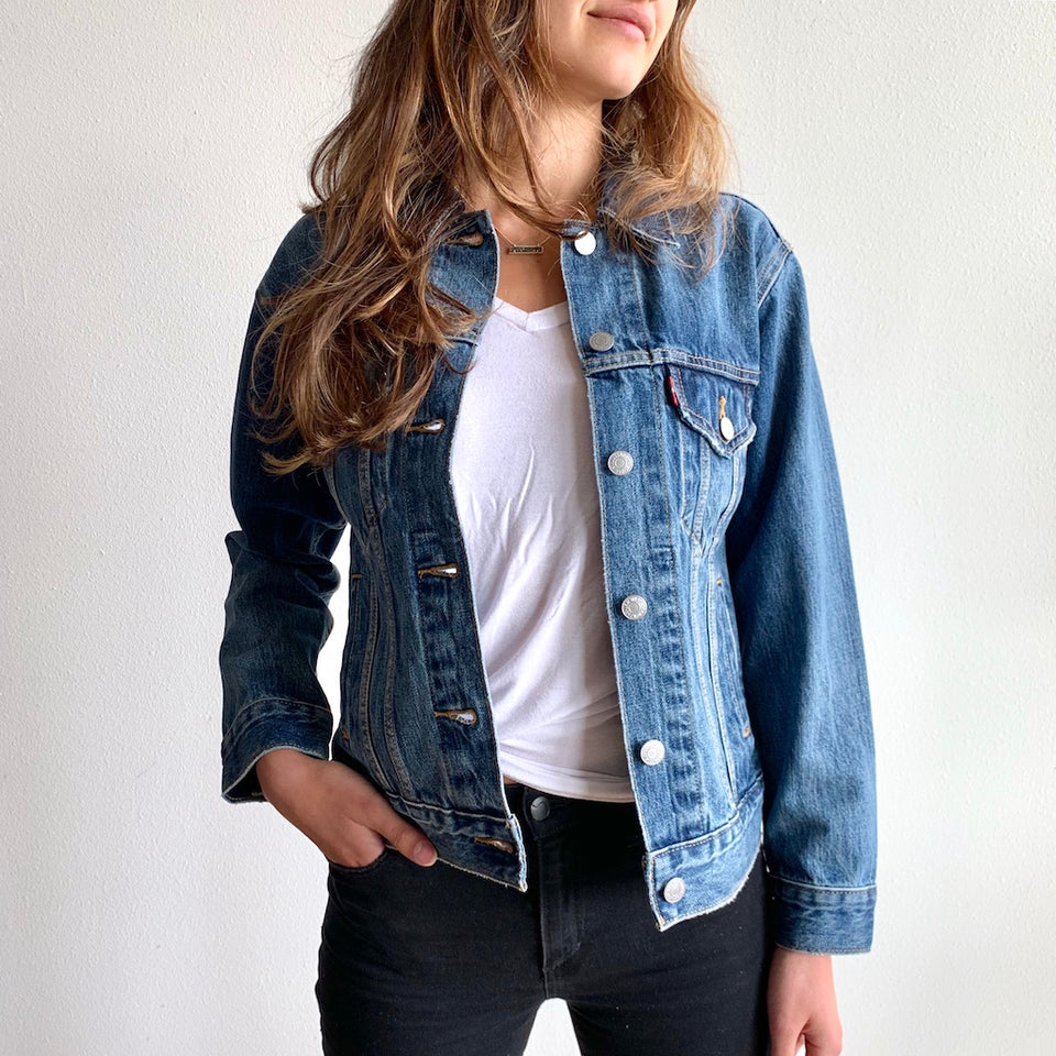 levis jean jacket womens