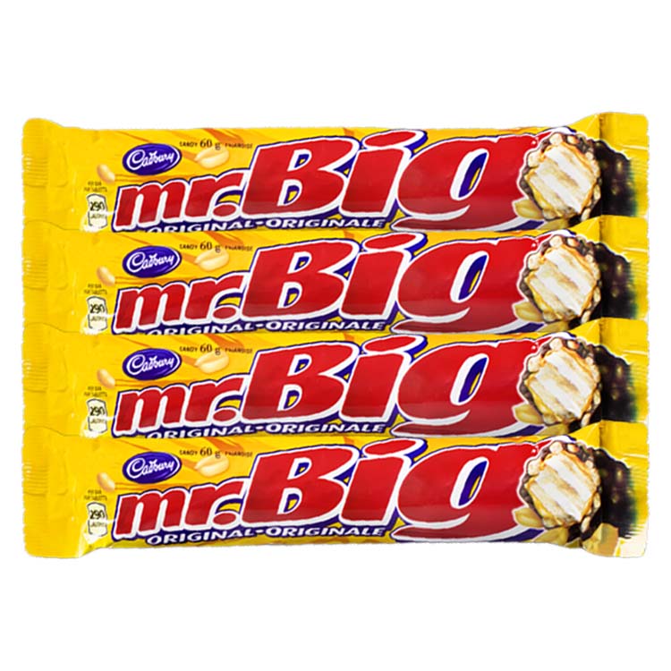 Cadbury Mr Big Original Chocolate Bar 60g 2 1oz Bar Keenan