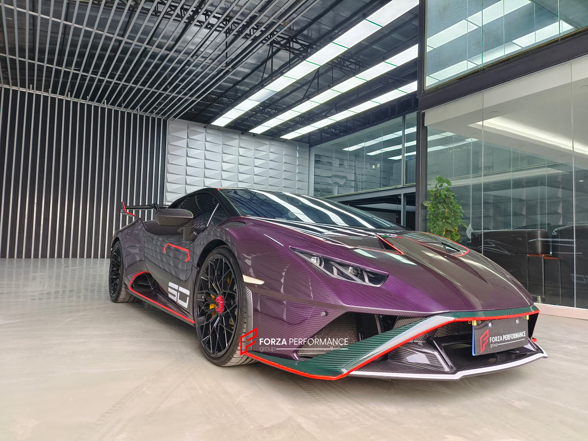 DRY CARBON CONVERSION BODY KIT for LAMBORGHINI HURACAN to HURACAN STO