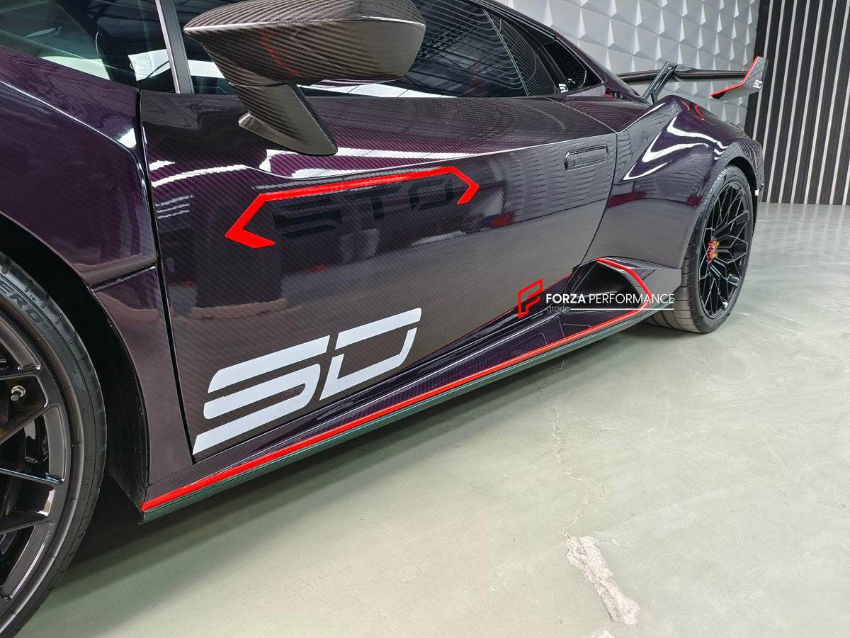 DRY CARBON CONVERSION BODY KIT for LAMBORGHINI HURACAN to HURACAN STO