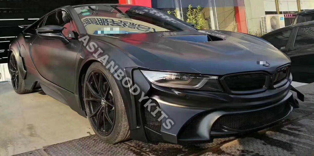 Wide Bodykit For Bmw I8 2014 2017 Front Bumper Fender Flares Spoiler Forza Performance Group