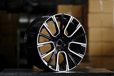 20 Inch Style 763M Frozen Gold M Performance Complete Wheel Set