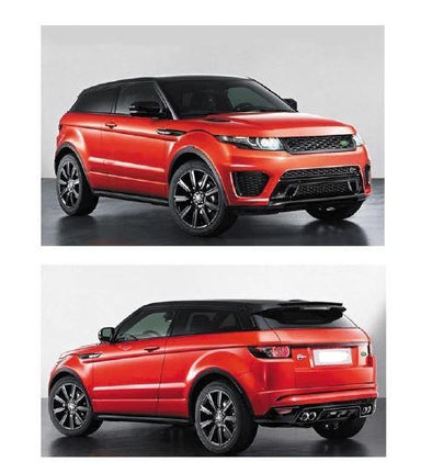 Car Accessories for Range Rover Evoque 2010 Change to 2016 Dynamic Contain  Front and Rear Bumper with Grille Side Skirts - China Car Parts, Auto Parts