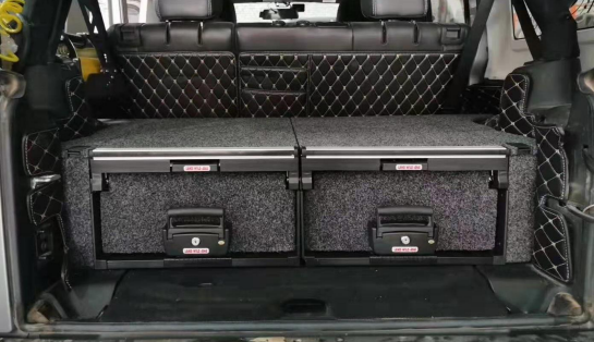 Slide Kitchen Drawer Cargo Storage kit For Jeep Wrangler 4/2 Door – Forza  Performance Group