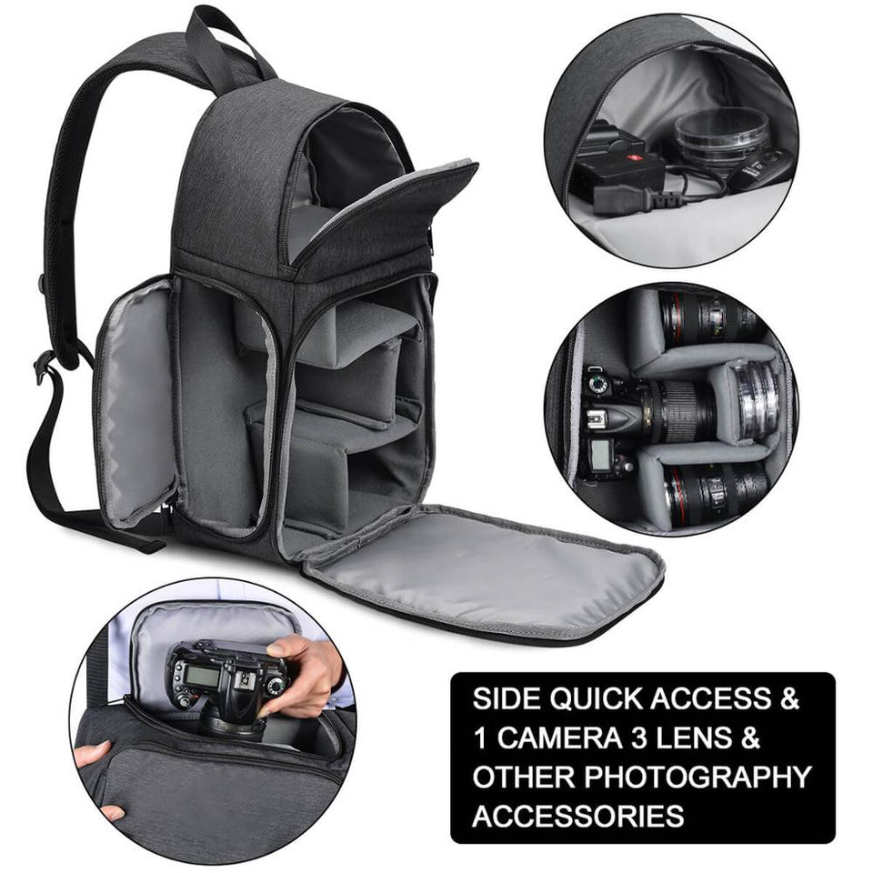 caden dslr camera sling bag