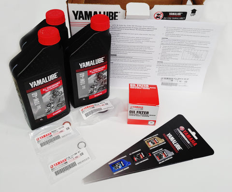 Yamaha Oil Change Kit Contents