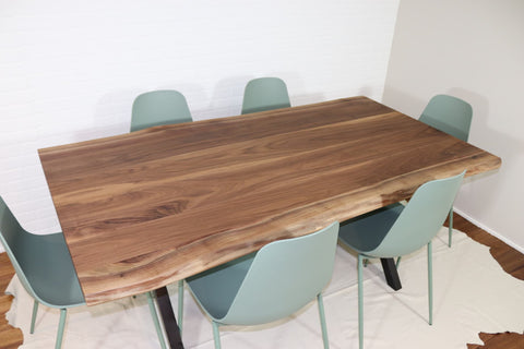 An image of a live edge table.