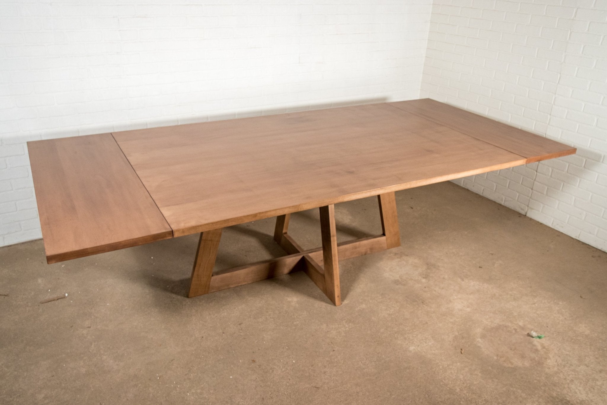 End Extension Maple Dining Table Loewen Design Studios