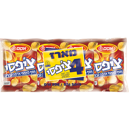 Osem Chipsy Potato Snacks (4 units/pack) 200 grams