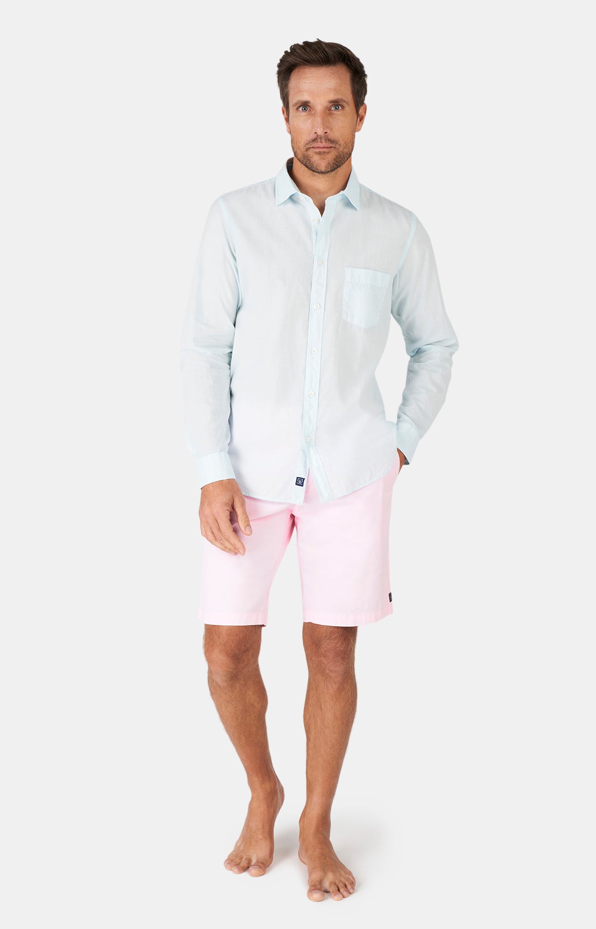 Chemise manches longues - Voile de coton