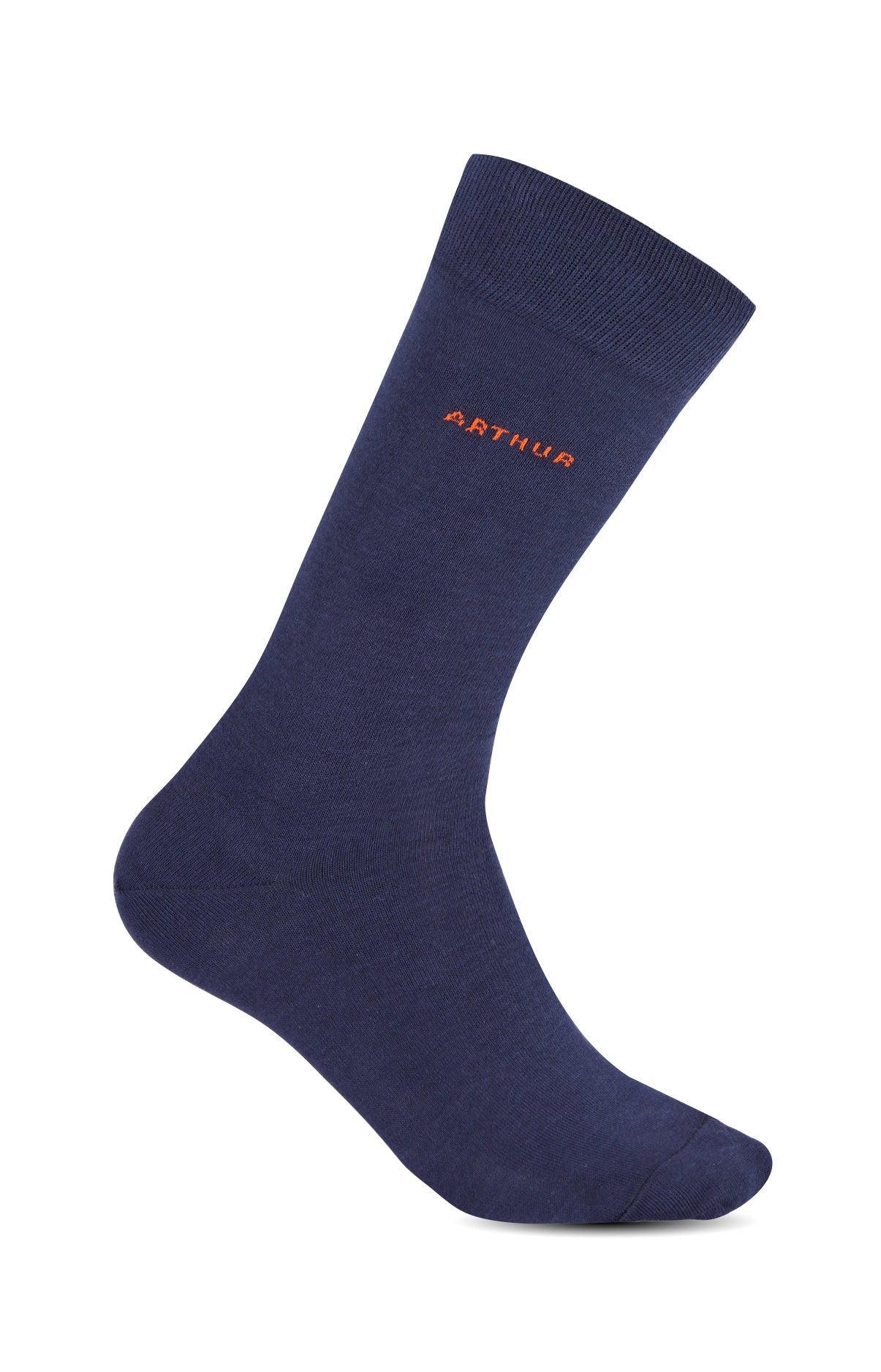 Chaussettes unies - Marine Homme