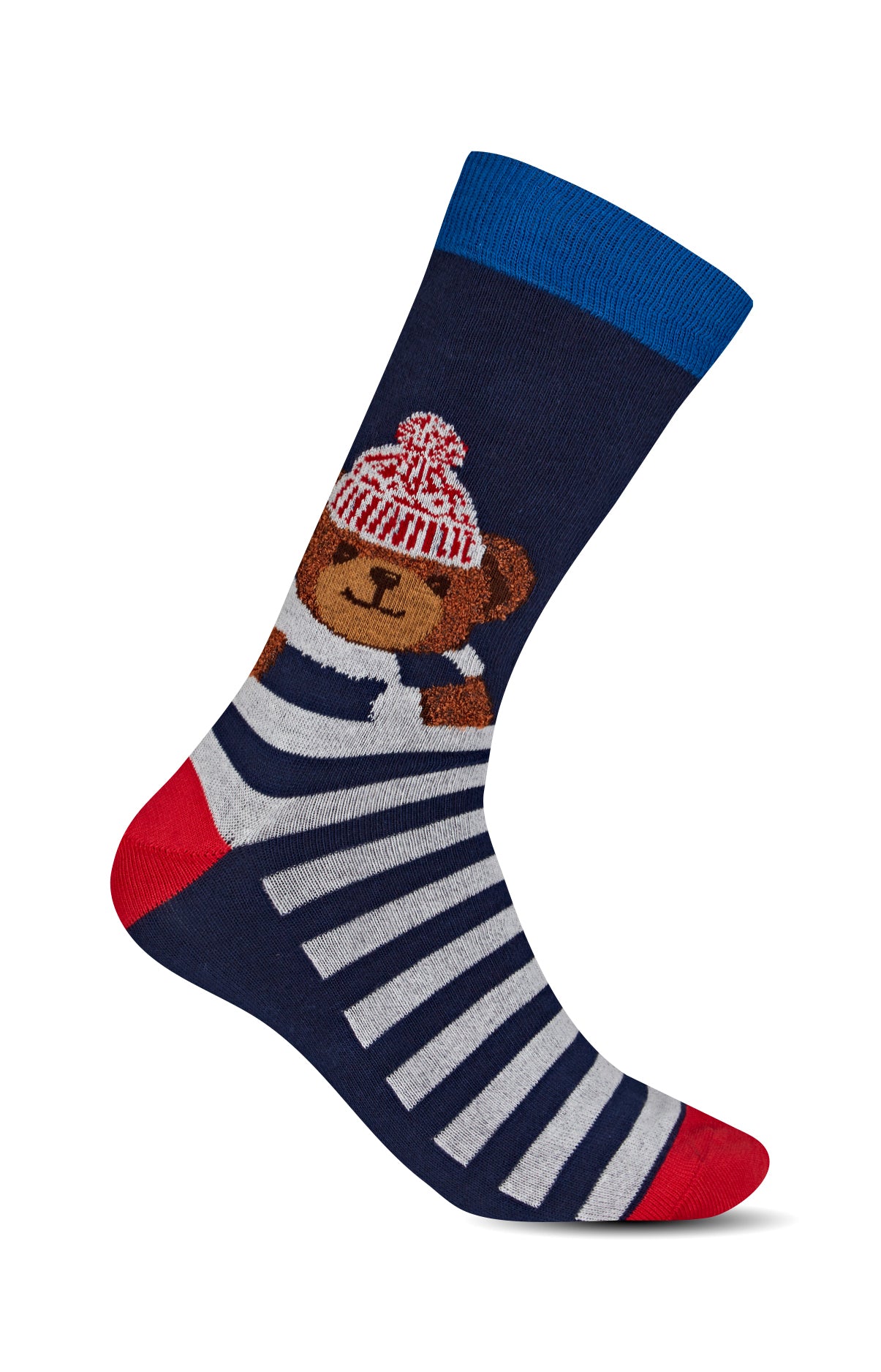 Chaussettes Big Teddy - Marine