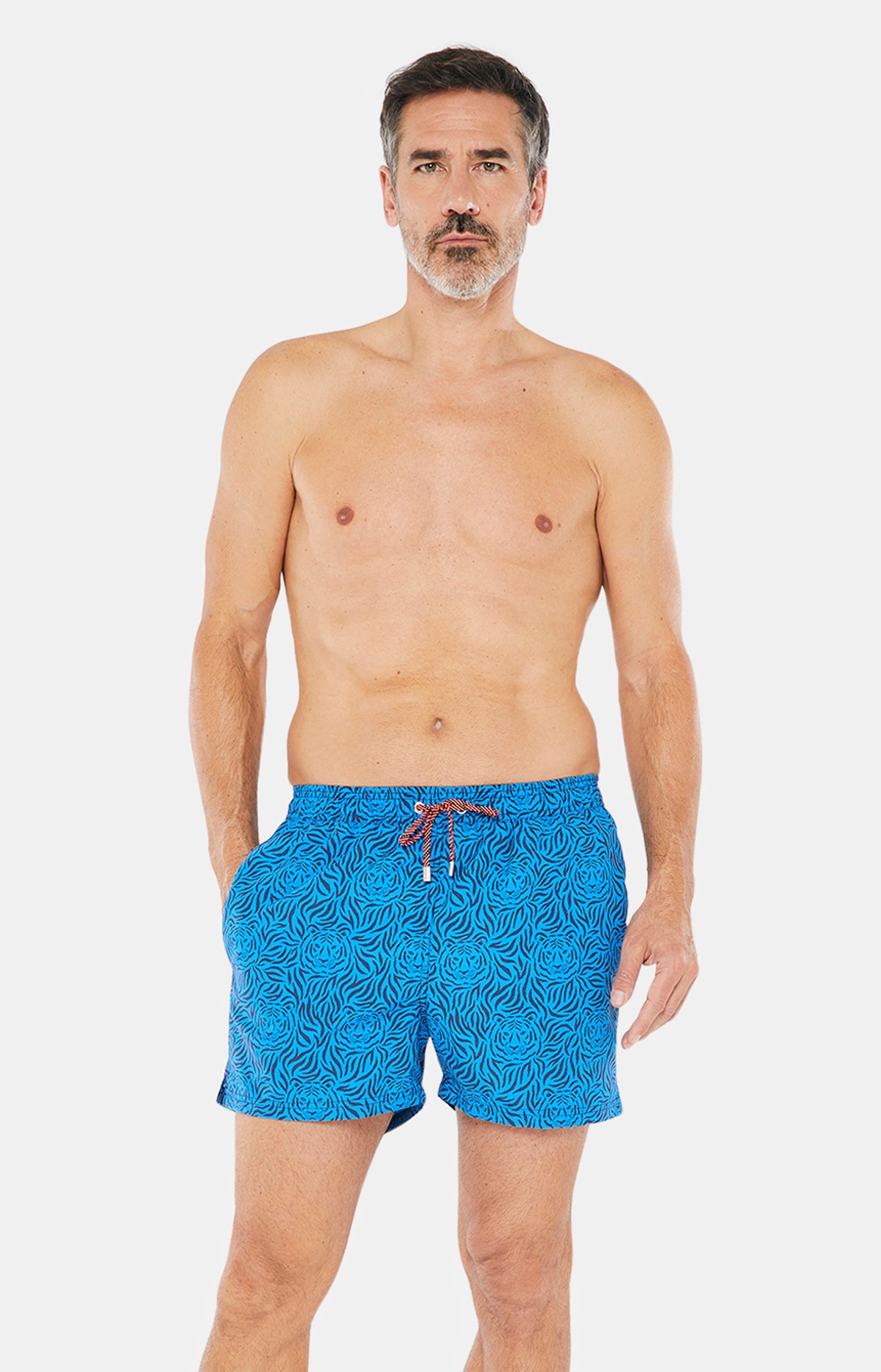 Short de bain Tigre - Marine