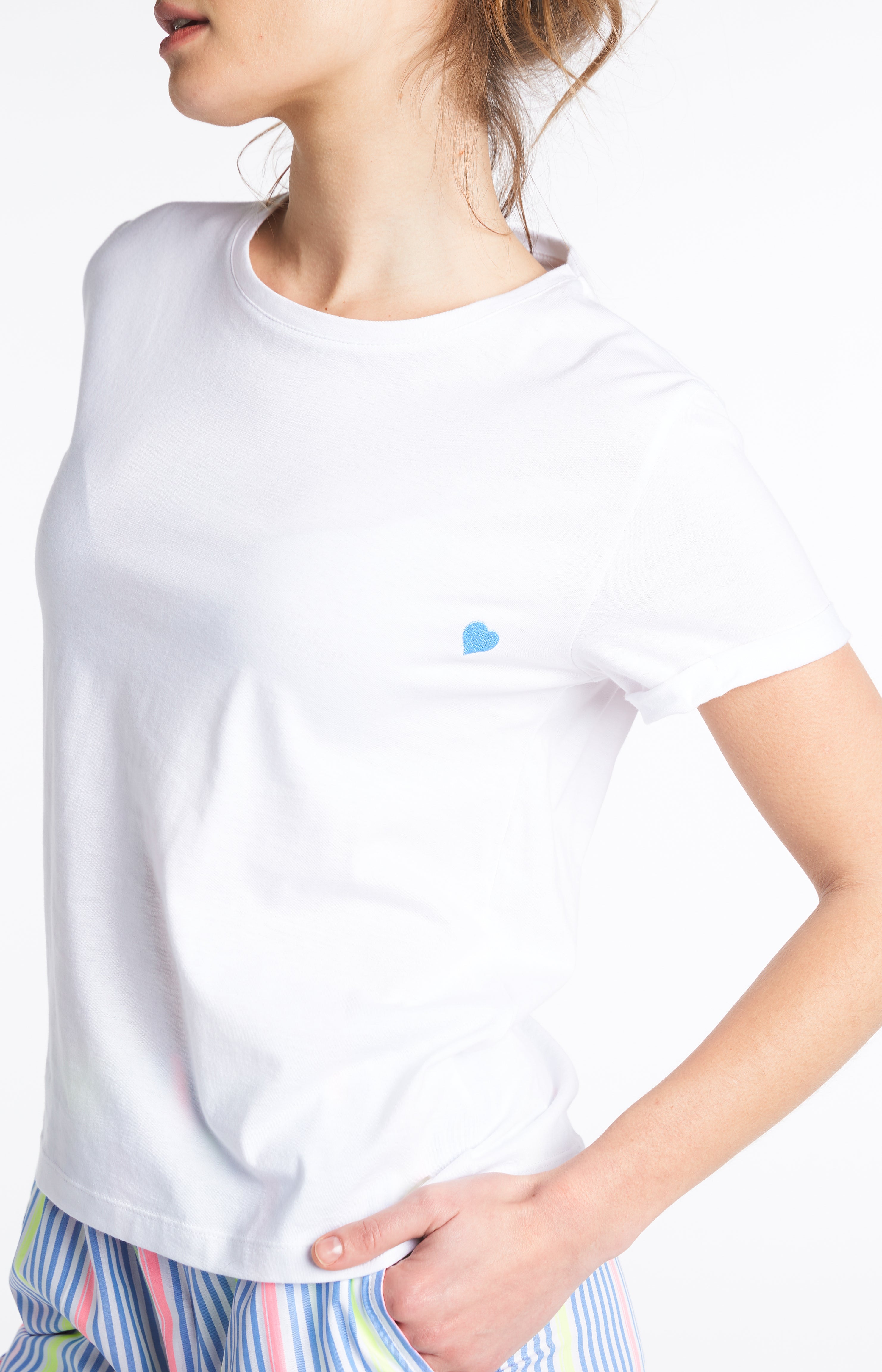 Tee shirt uni - Blanc