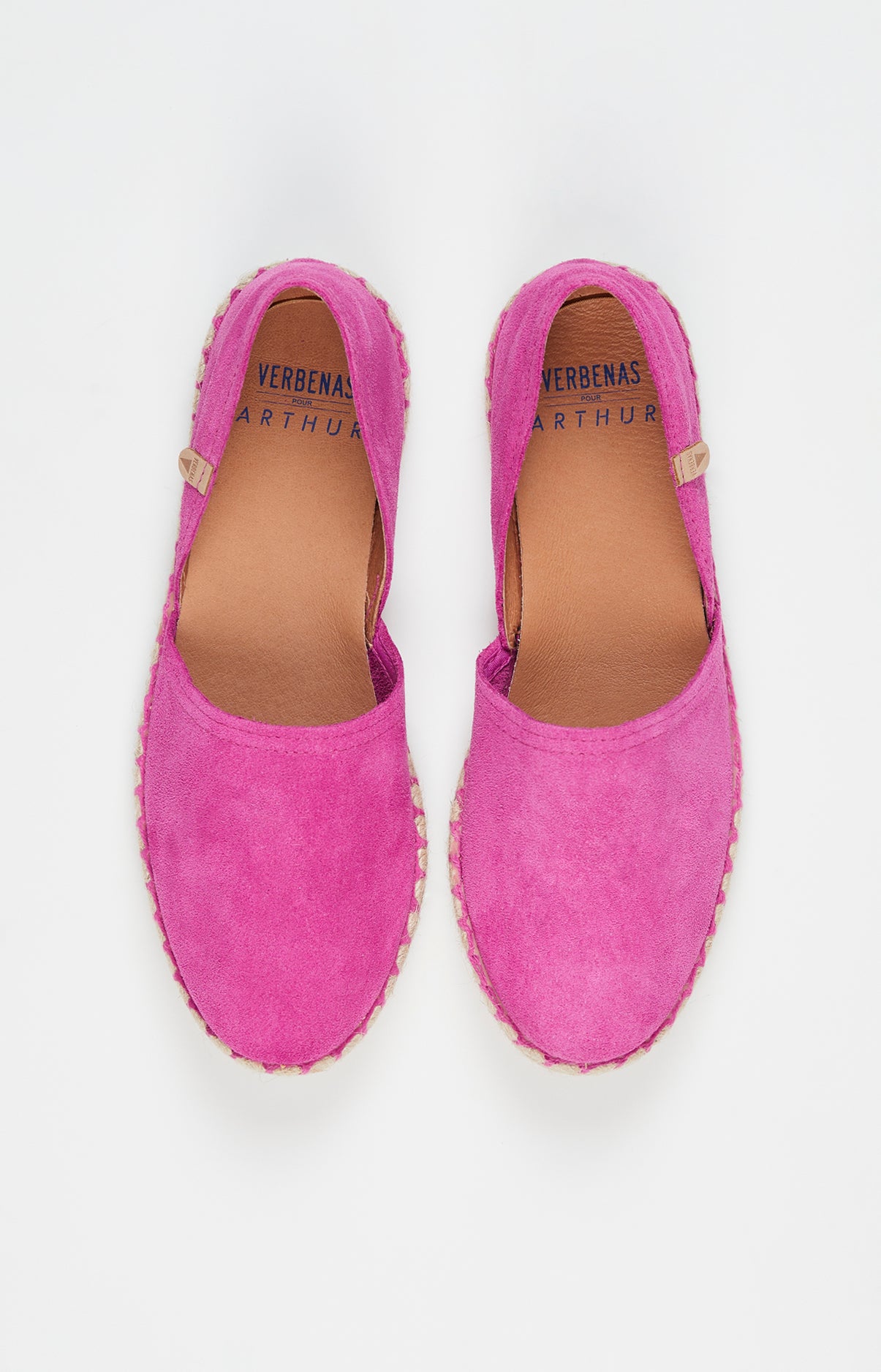 Espadrilles unies - Fushia