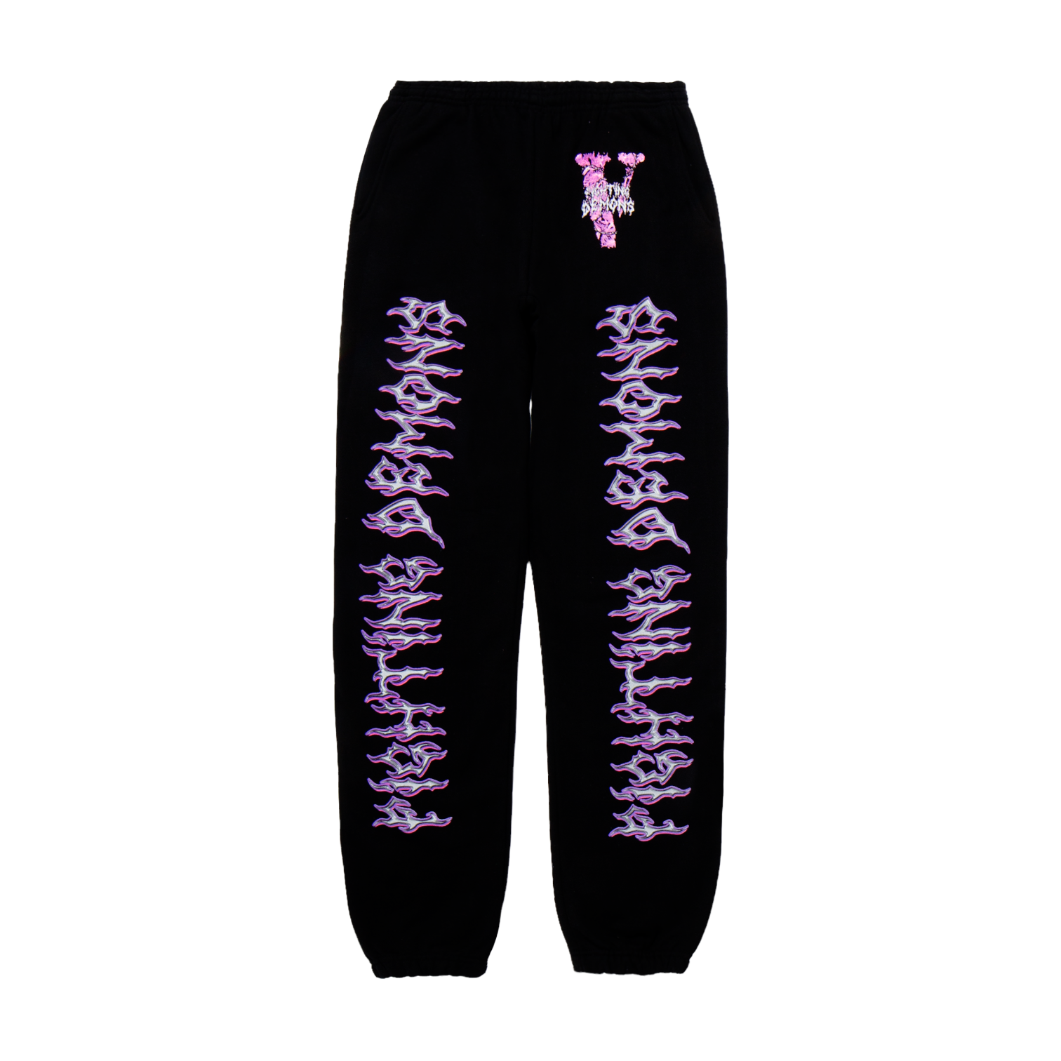 Image of Juice WRLD X VLONE Rider Sweatpants Black