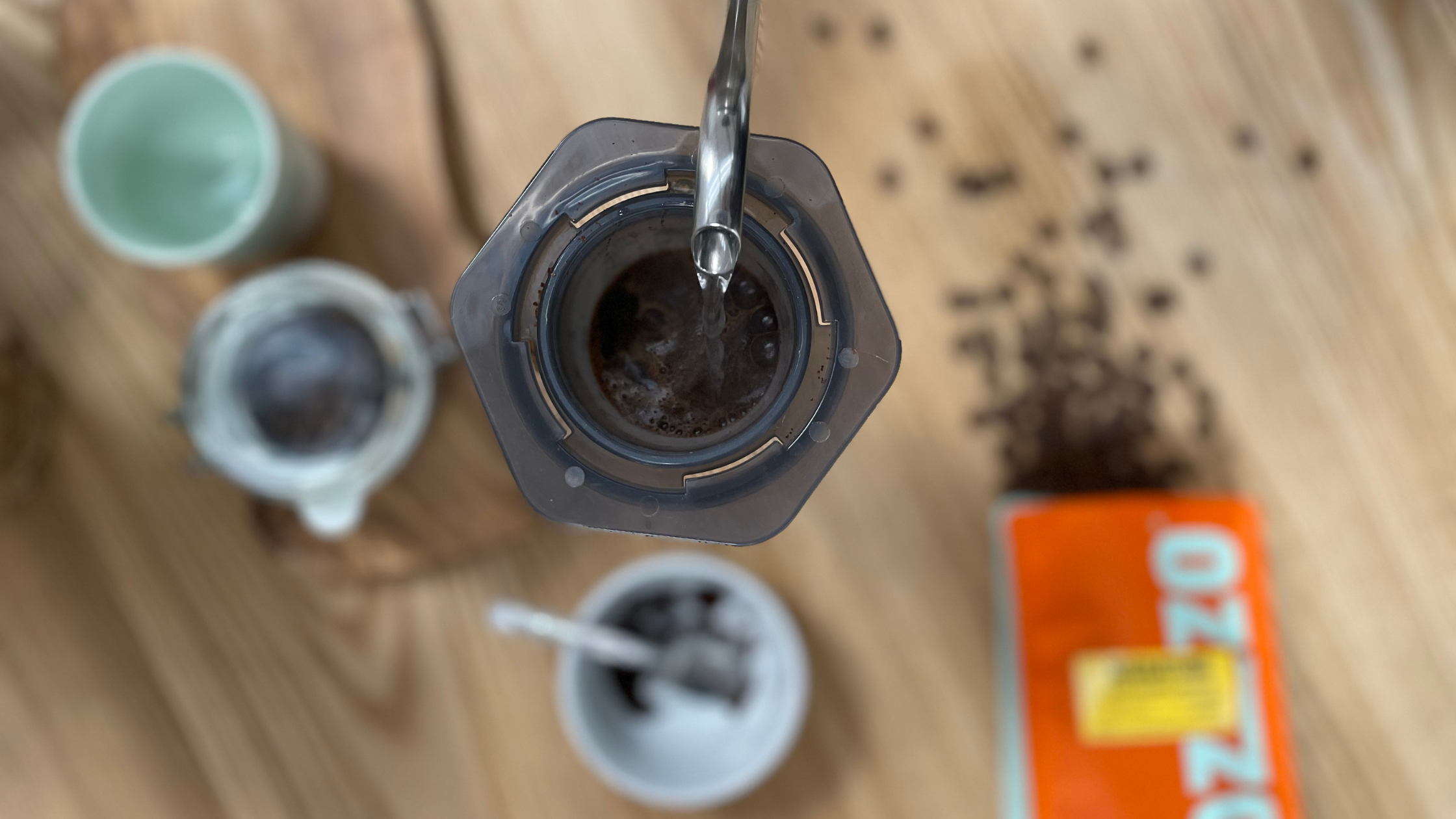 Aeropress with Mozzo Coffee signature beans