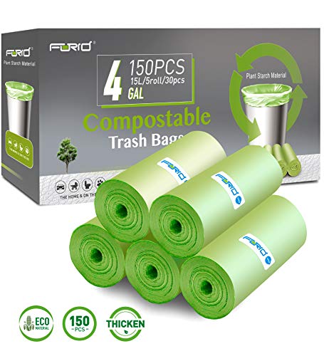 4 gallon trash can liners