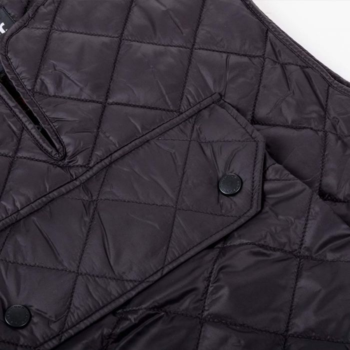 BARBOUR X ENGINEERED GARMENTS POP QUILTED VEST BLACK