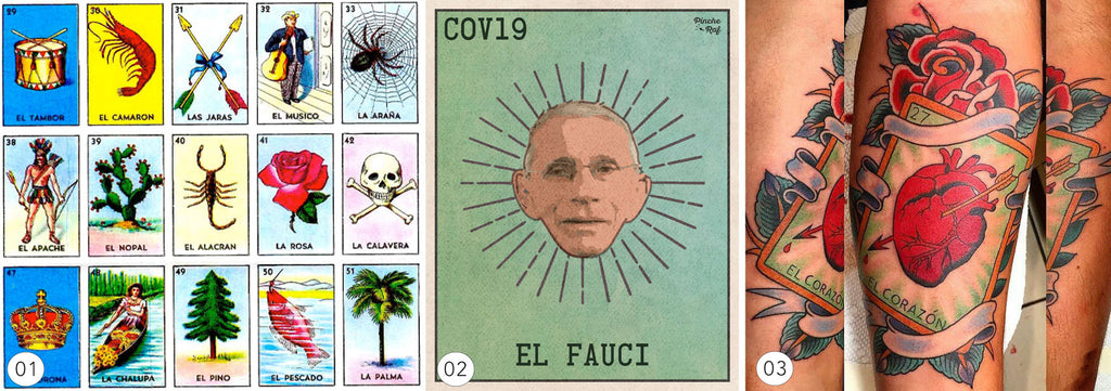 Loteria inspired artwork 